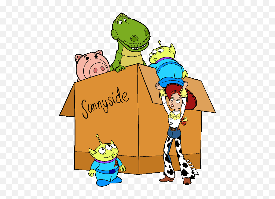 Toy Story Box Clipart - Clip Art Library Toy Story Toy Box Clip Art Emoji,Story Clipart