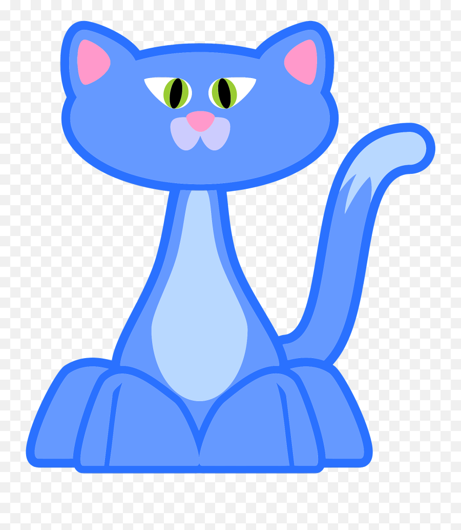 Purple Cat Clipart Free Download Transparent Png Creazilla - Cartoon Emoji,Cats Clipart