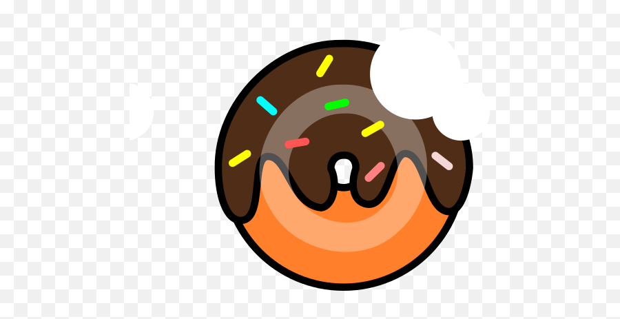 Eaten Donut Clipart - Full Size Clipart 3151048 Pinclipart Big Emoji,Donut Clipart