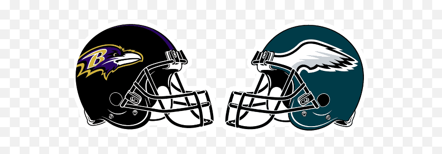 Historical Perspective Eagles Vs Ravens - Baltimore Vector Baltimore Ravens Helmet Emoji,Baltimore Ravens Logo