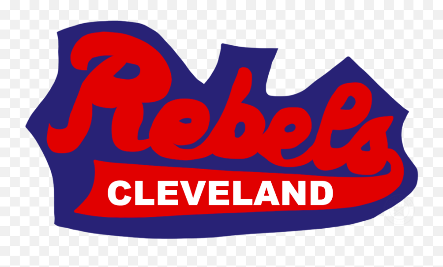 Cleveland Rebels Primary Logo - Cleveland Rebels Logo Emoji,Rebels Logo
