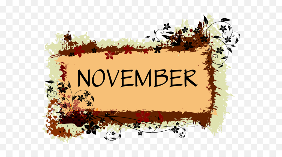 November Clipart Free Clip Art Images - November Graphics Emoji,November Clipart