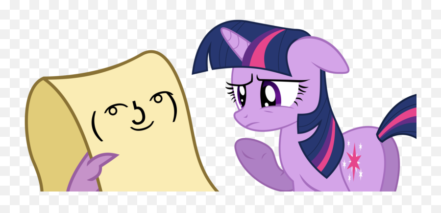 Nateassassin Le Lenny Face Safe - My Little Pony Head Twilight Sparkle Emoji,Lenny Face Transparent