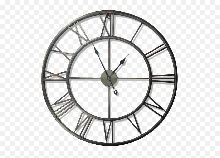 Oversized Elborough Roman No Iron Wall Clock Large - Clock Cad Blocks Dwg Emoji,Aesthetic Clock Logo