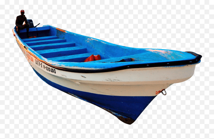 White Blue Wooden Boat Transparent Png - Transparent Boat Png Emoji,Boat Png