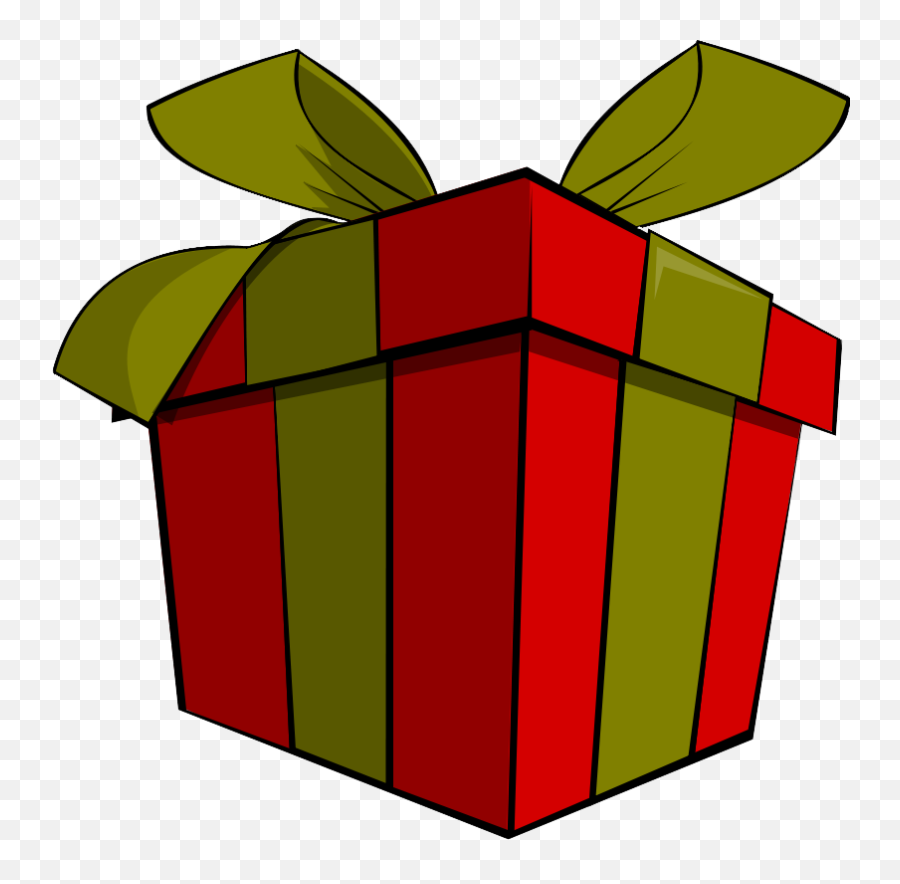 Christmas Present Clipart Png - Present Clipart Free Emoji,Present Clipart