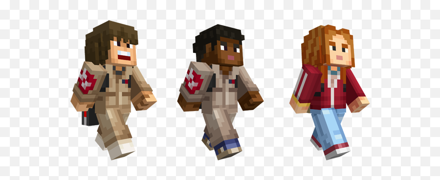 Stranger Things Comes To Minecraft Minecraft - Skin Minecraft Stranger Things Emoji,Stranger Things Logo