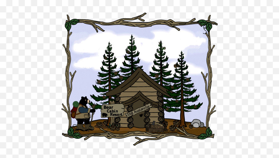 Bear Lake Clipart Images Png - Cabin Camping Clipart Emoji,Lake Clipart