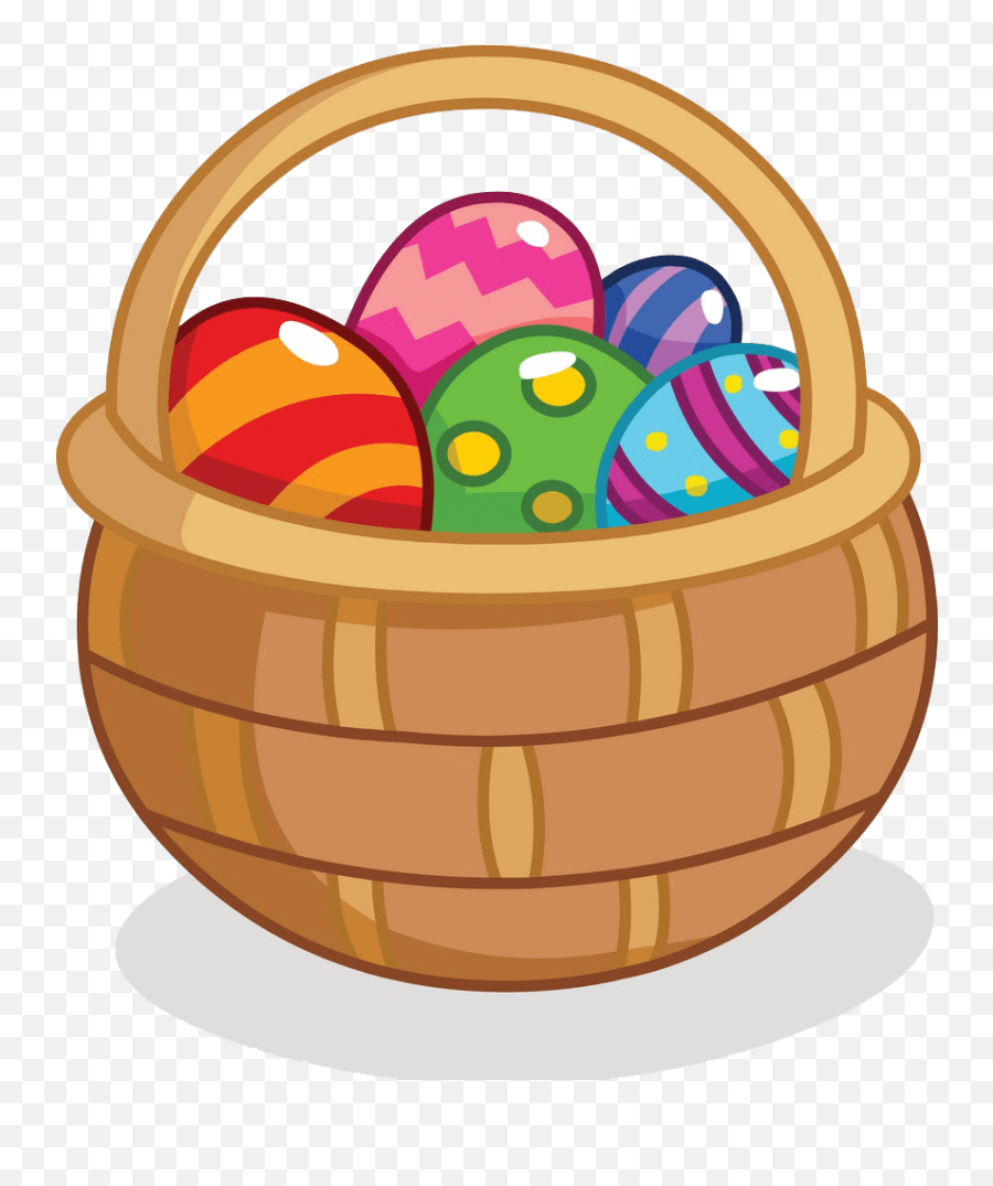 Easter Basket Clipart Transparent 2 - Clipart World Emoji,Easter Egg Basket Clipart