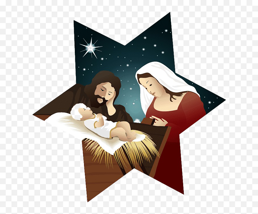 Bethlehem Christmas Holy Family - Christmas Nativity Images Clipart Emoji,Baby Jesus Clipart