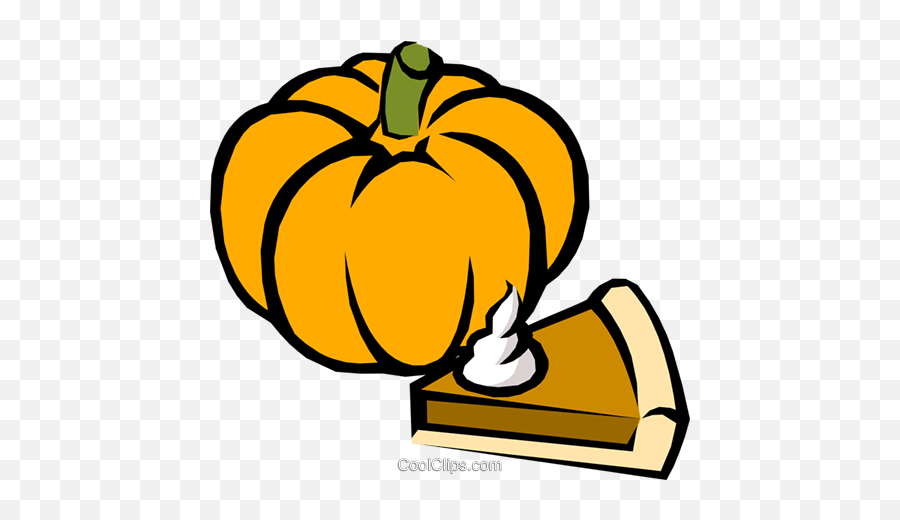 Pumpkin Pie Royalty Free Vector Clip Art Illustration - Gourd Emoji,Pumpkin Pie Clipart