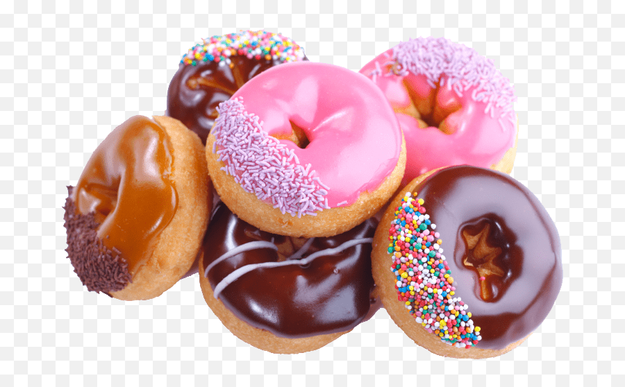 Stack Of Donuts Transparent Png - Donuts Transparent Background Emoji,Donut Png