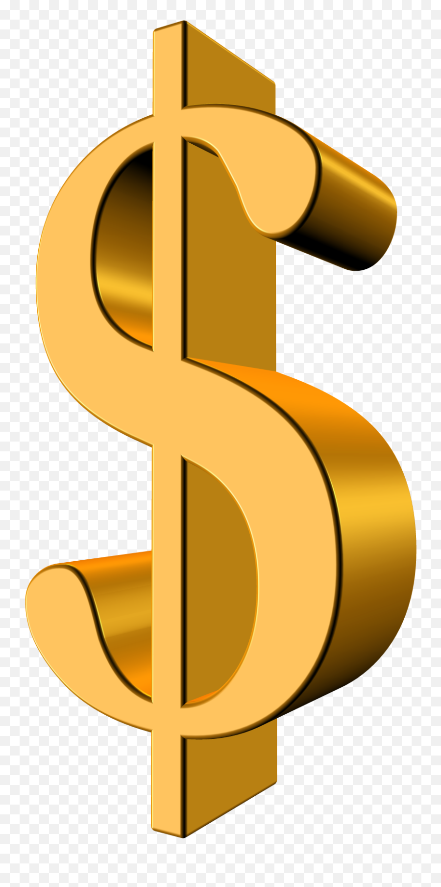 Gold Dollar Png Transparent Image - Us Dollar Gif Transparent Emoji,Dollar Png