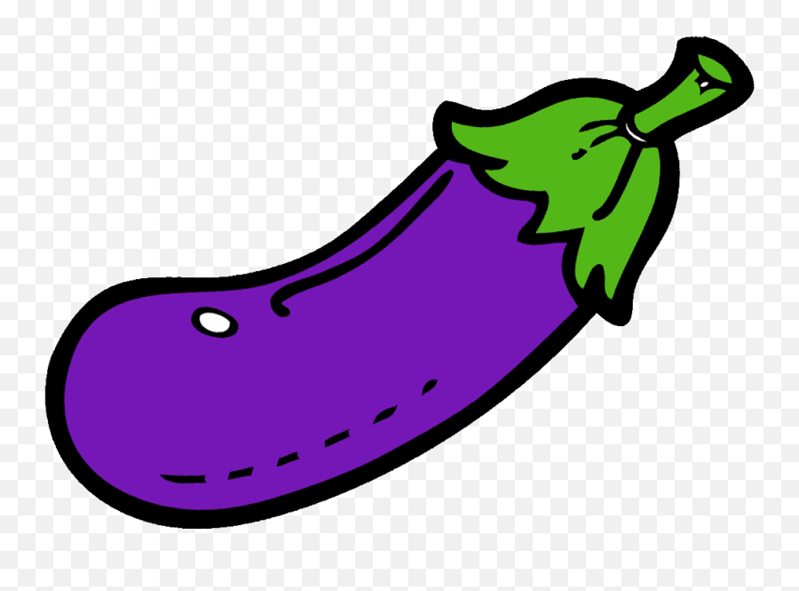Eggplant Clipart Eggplant Transparent - Eggplant Clipart Emoji,Free Clipart Downloads