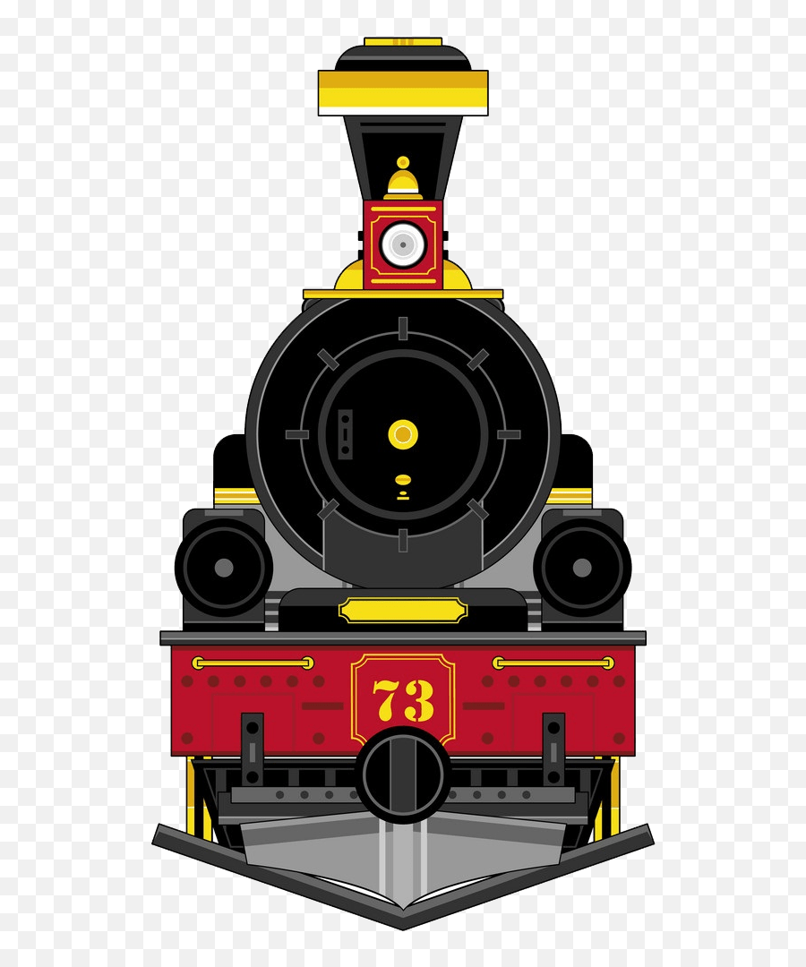 Steam Train Locomotive Png Transparent - Clipart World Train Front Vision Vector Emoji,Steam Clipart