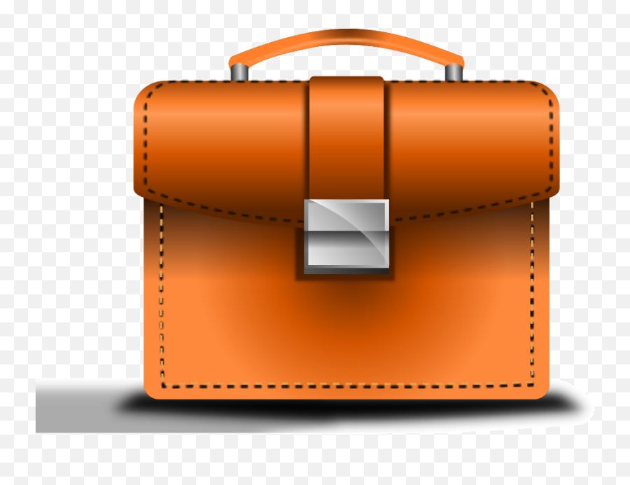 Leather Briefcase Png Svg Clip Art For - Solid Emoji,Briefcase Clipart