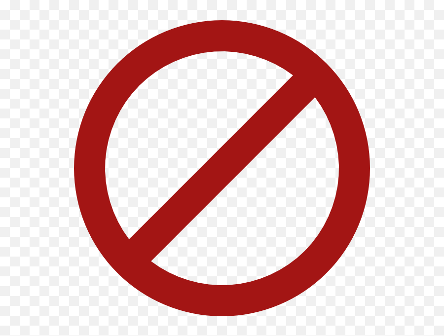 No Sign Png With Transparent Background U0026 Free No Sign With - Clear Background Red Cross Circle Emoji,No Sign Png