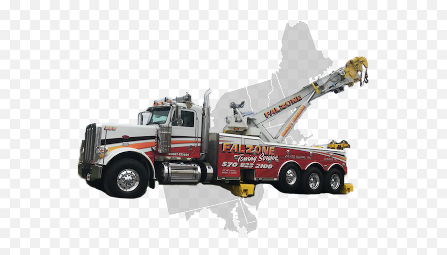 Falzone Towing Service - Commercial Vehicle Emoji,Tow Truck Logo