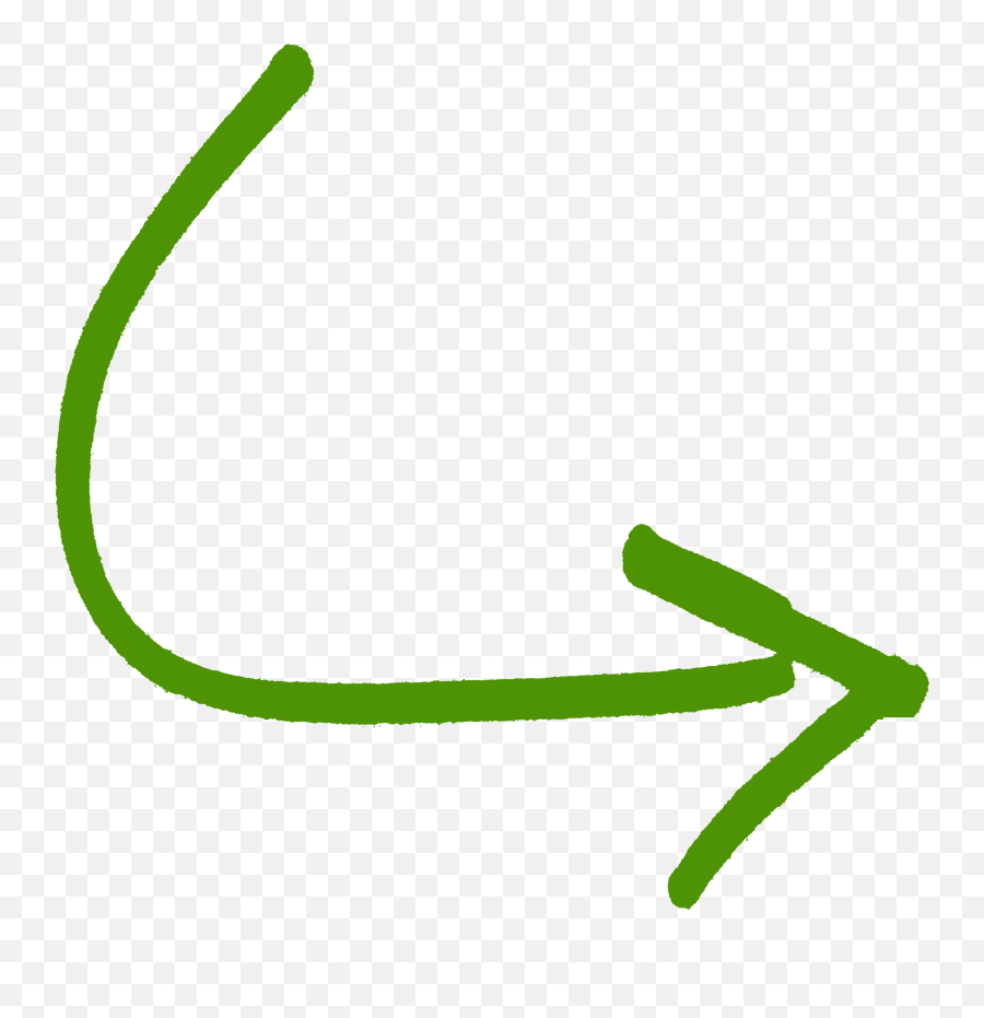 Download Green Arrow Png - Transparent Background Green Curved Arrow Emoji,Green Arrow Png