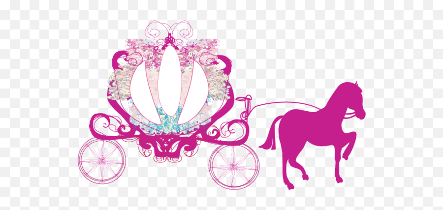 Carriage Cinderella Horse And Buggy - Transparent Cinderella Carriage Png Emoji,Cinderella Carriage Png