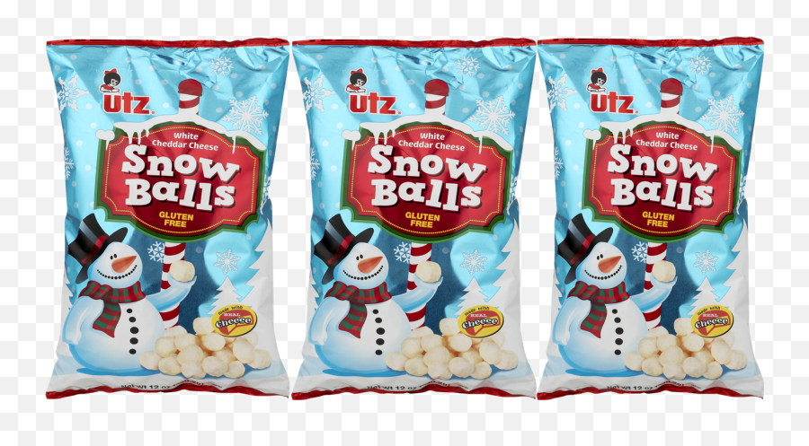 Utz Snow Balls White Cheddar Cheese Balls 12 Oz Bag 3 Bags - Walmartcom Emoji,Utz Logo