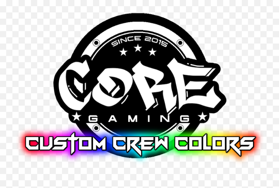 Core Verified Custom Crew Colors Emoji,Gta Crew Logo