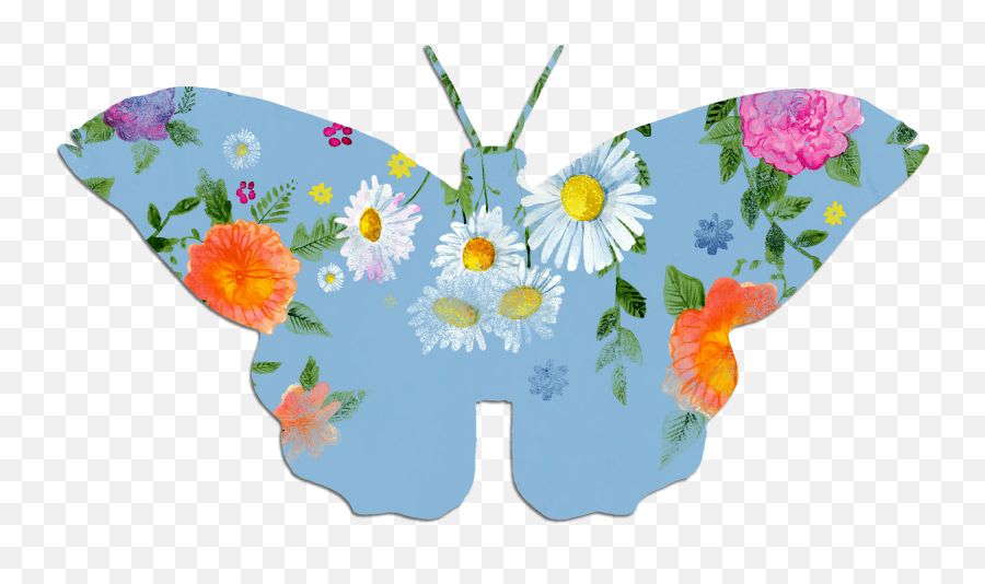Free Photo Clipart Blue Floral Flying Butterfly Cute Wings - Png Free Emoji,Fly Clipart