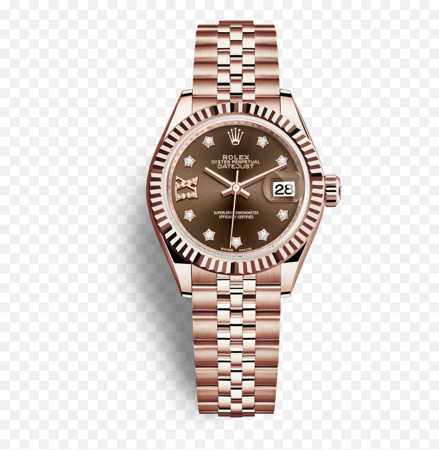 Download Jewellery Datejust Lady - Datejust Perpetual Watch Emoji,Oyster Clipart