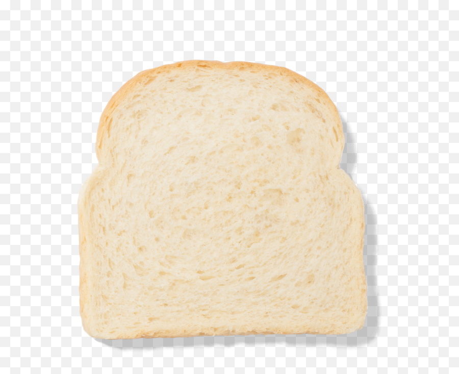 White Loaf - White Bread One Slice Full Size Png Download Emoji,Bread Slice Png