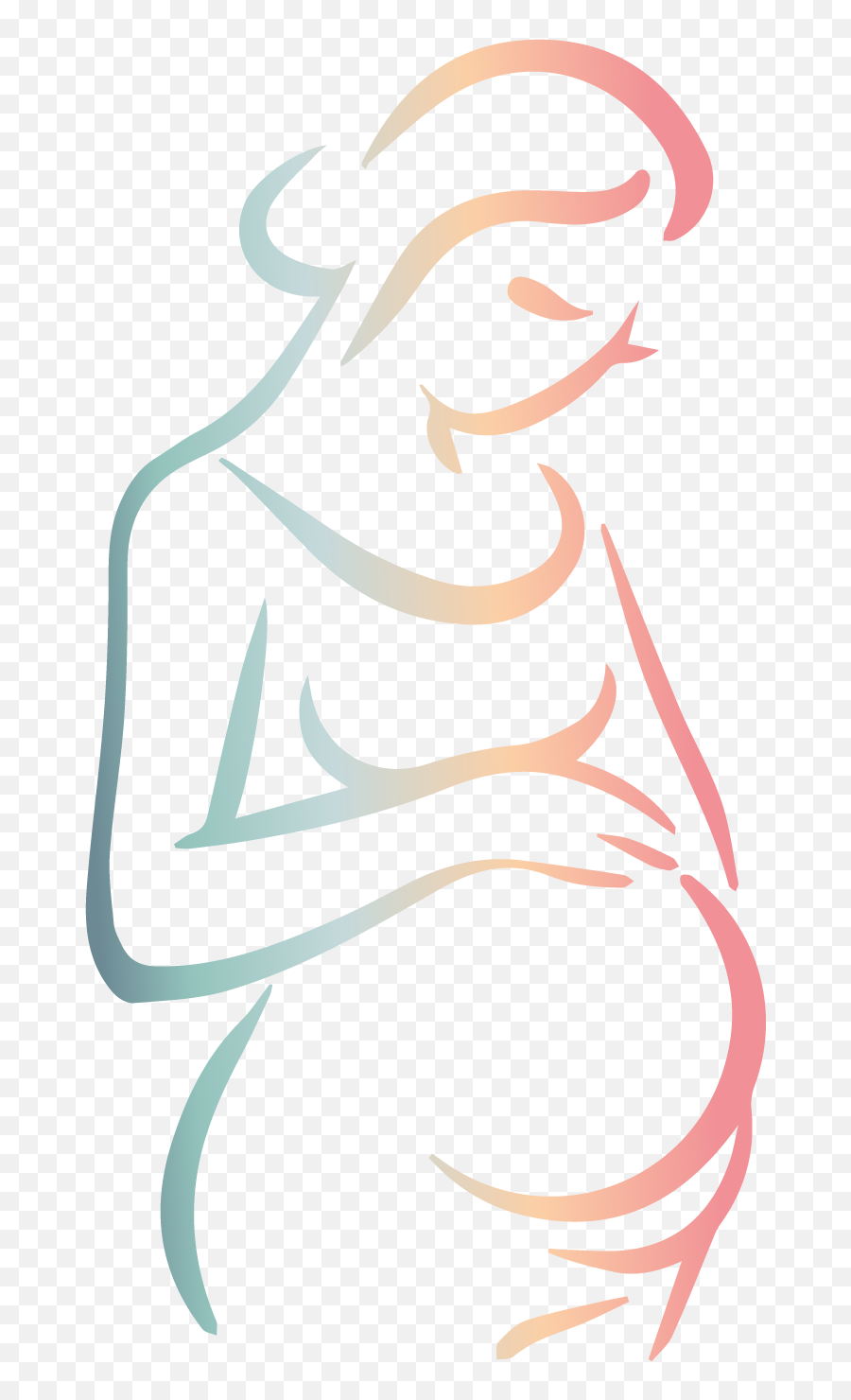 Pregnant Women Svg Clipart - Obstetrics And Gynecology Clipart Emoji,Pregnant Woman Clipart