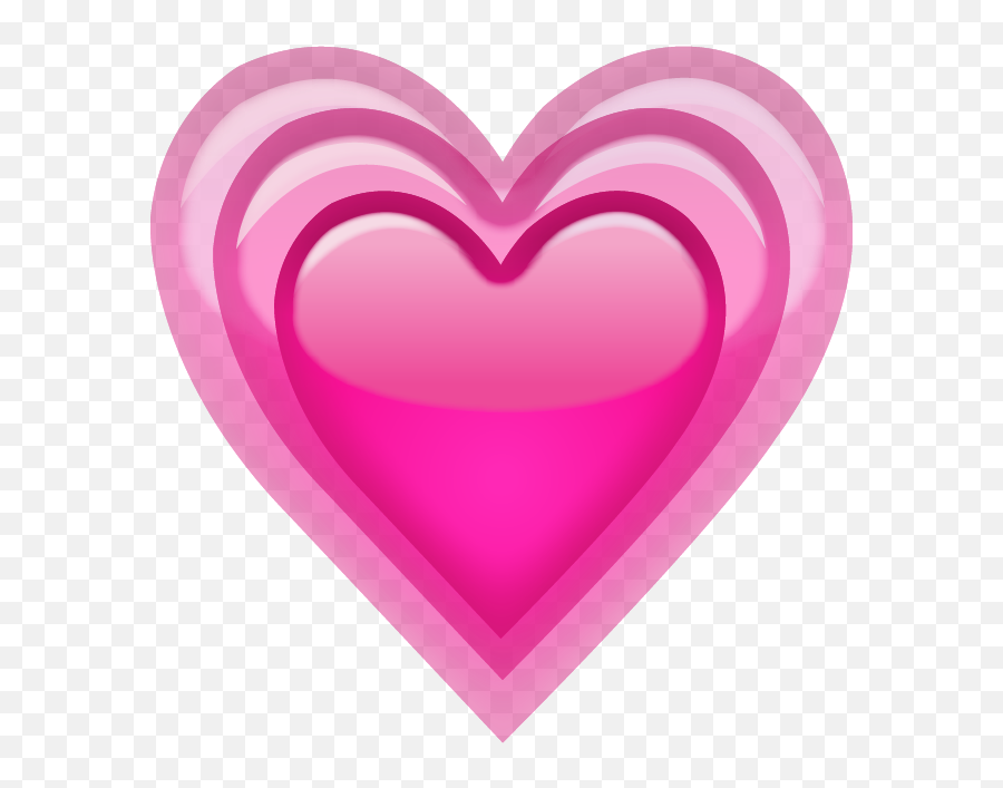 Download Growing Pink Heart Emoji Icon - Transparent Background Pink Heart Emoji,Heart Emoji Png
