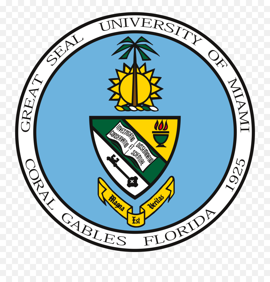 University Of Miami Logo Png Transparent U0026 Svg Vector - Université De Miami Emoji,University Of California Logo