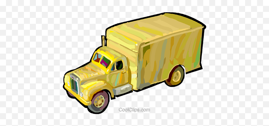 Moving Truck Royalty Free Vector Clip - Commercial Vehicle Emoji,Moving Truck Clipart