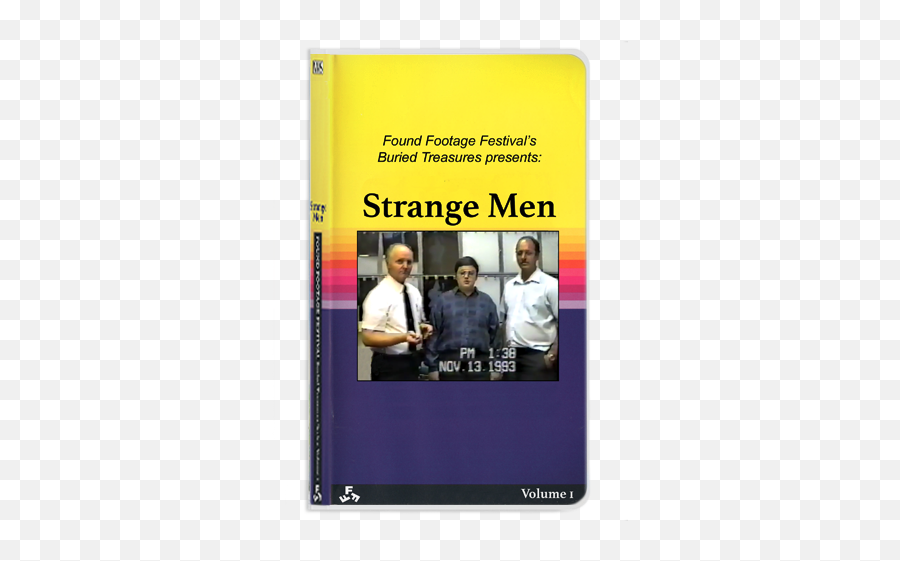 Strange Men On Vhs - Found Footage Festival Book Emoji,Vhs Png