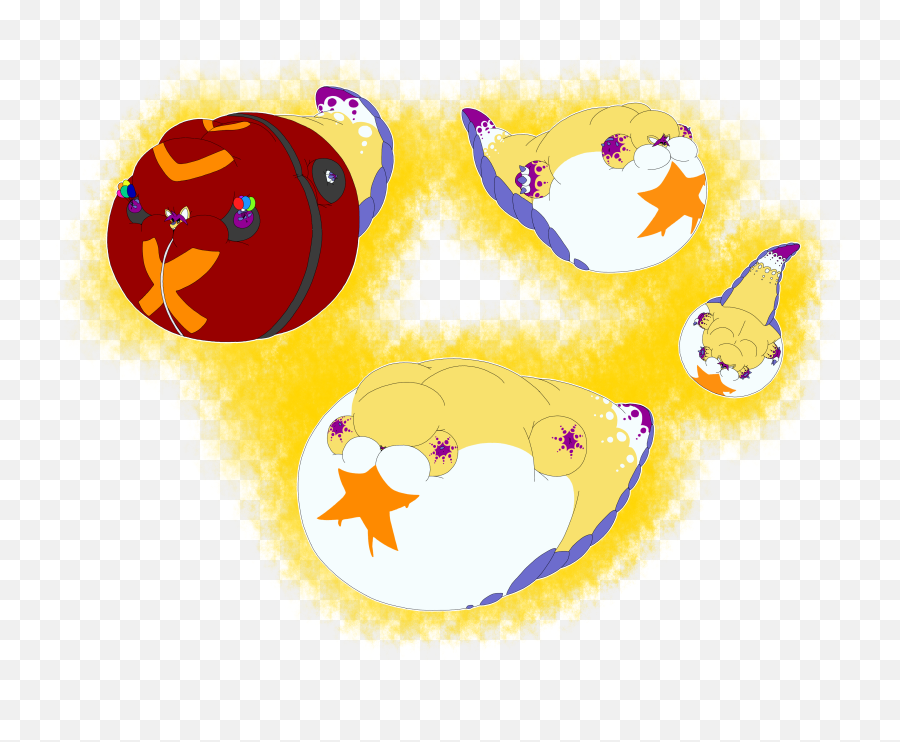 Yellow Stars By Po - Chariihoshii Fur Affinity Dot Net Language Emoji,Yellow Star Png