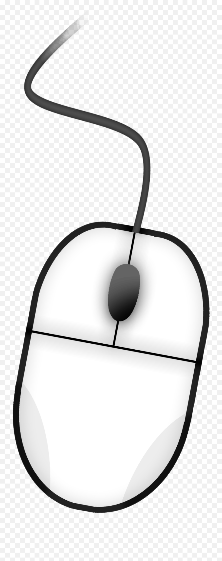 Computer Mouse Clipart Black White - Dot Emoji,Mouse Clipart Black And White