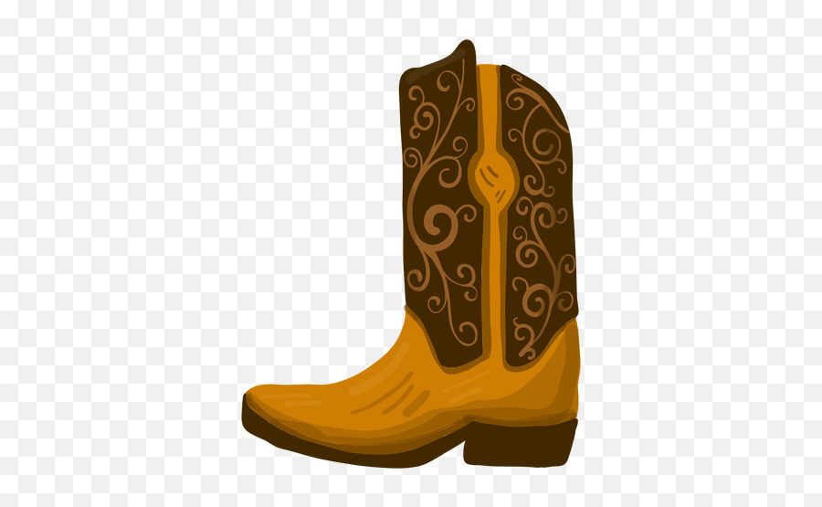 Cowboy Boot Illustration - Transparent Png U0026 Svg Vector File Bota De Vaquero Png Emoji,Boot Png