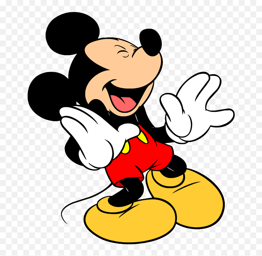 Laughing Mickey Mouse Clip Art - Sticker Mickey 1 Emoji,Laugh Clipart