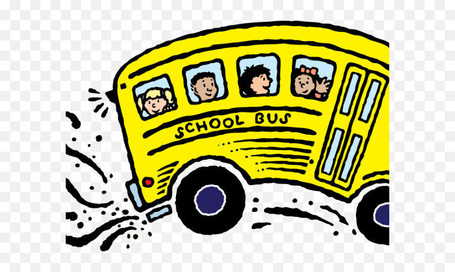 School S Out Clipart - Black And White School Bus Out Clipart Emoji,Bus Clipart Black And White
