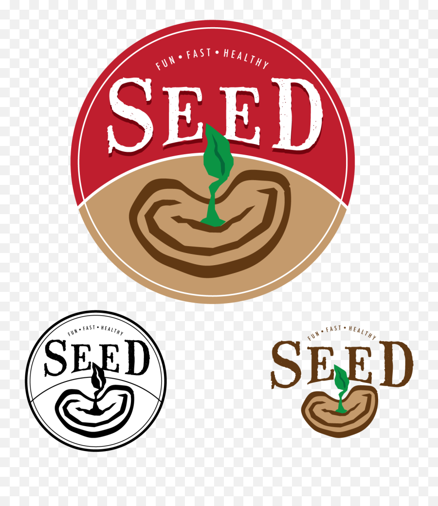 Elegant Playful Fast Food Restaurant Logo Design For Seed - Language Emoji,Fast Food Logos