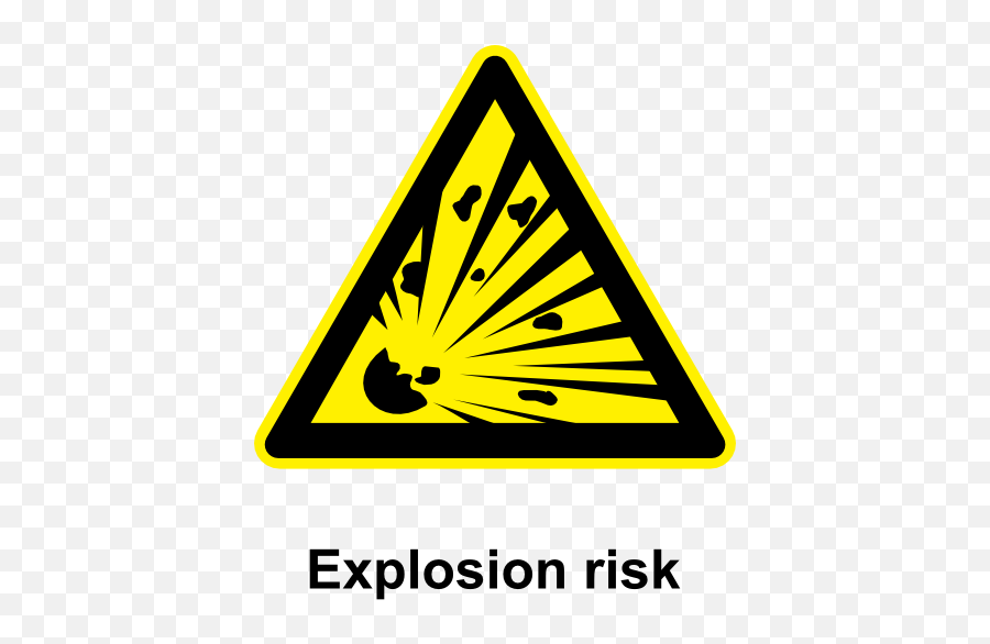 Sign Explosion Risk Clip Art At Clker Emoji,Risk Clipart