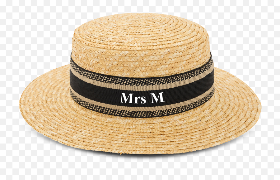 Lily U0026 Bean Navy Stripe Straw Hat Emoji,Rice Hat Png