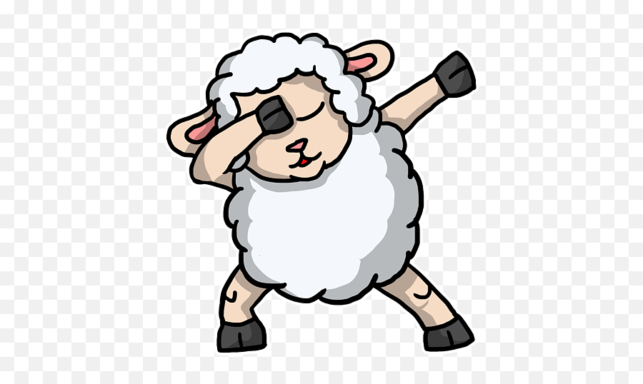 Funny Dabbing Sheep Dab Dance Lamb Lover Gift Fleece Blanket Emoji,Sheep Transparent