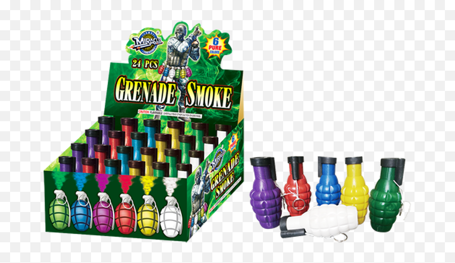 Giant Smoke Grenades - Color Keystone Fireworks Emoji,Rainbow Smoke Png