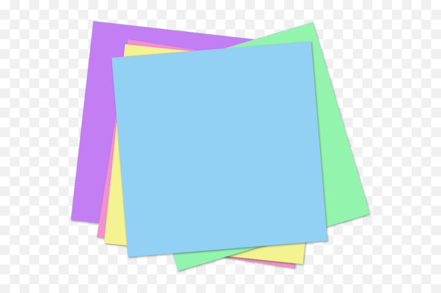 A Few Sticky Notes - Transparent Background Sticky Notes Clipart Emoji,Sticky Note Png