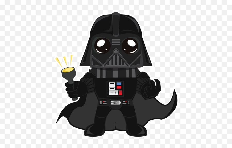 Darth Vader Clipart Full Length Darth - Personajes Star Wars Dibujos Emoji,Darth Vader Clipart