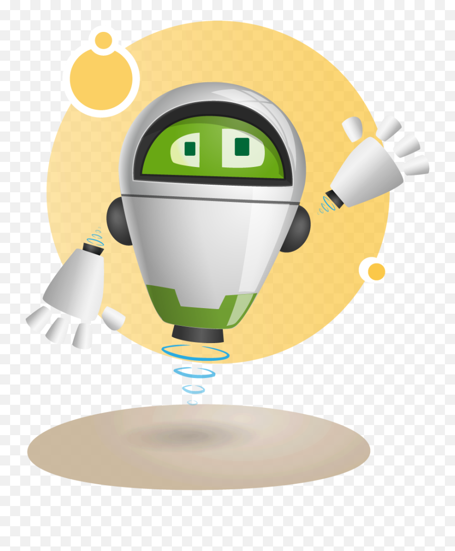 Vintage Clipart Of Free Friendly Robot Clip Art 227kb - Flying Robot Vector Emoji,Robot Clipart