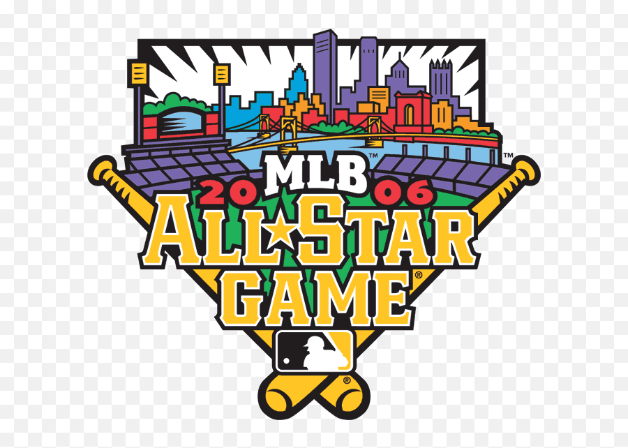 Mlb All - Star Game Primary Logo Major League Baseball Mlb 2006 Mlb All Star Game Emoji,Pnc Logo