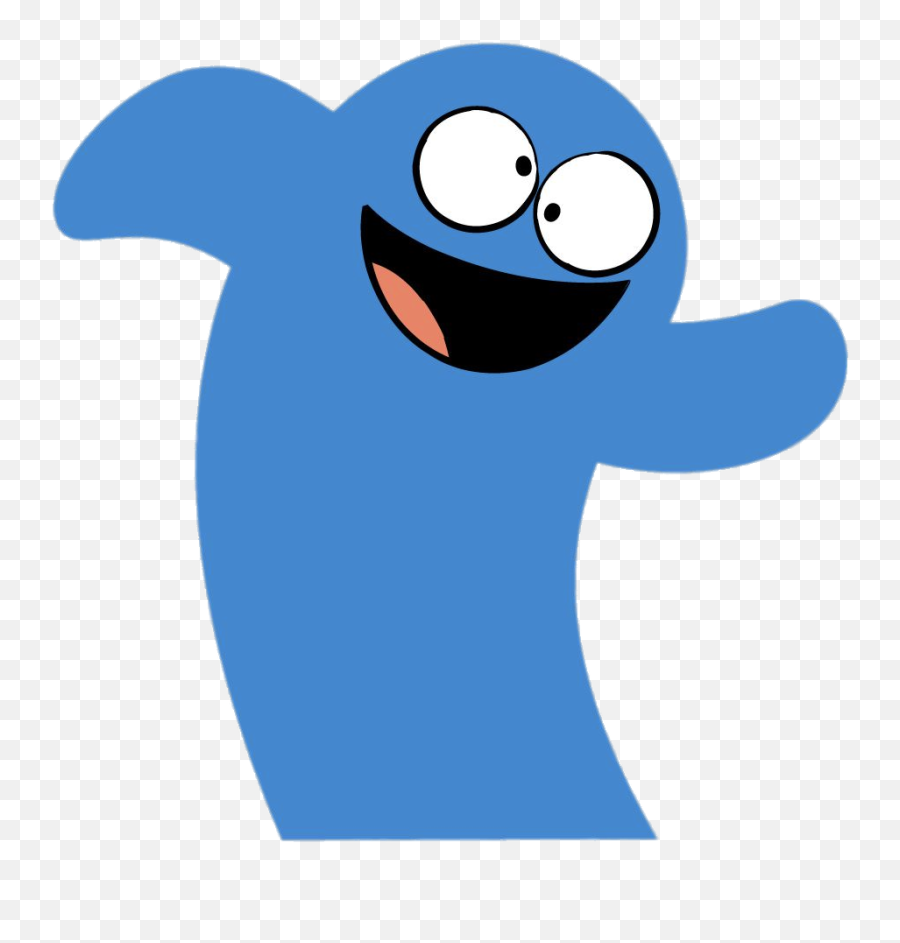 Character Bloo Funny Face Png Image - Bloo Mansion Foster Para Amigos Imaginarios Emoji,Funny Face Png