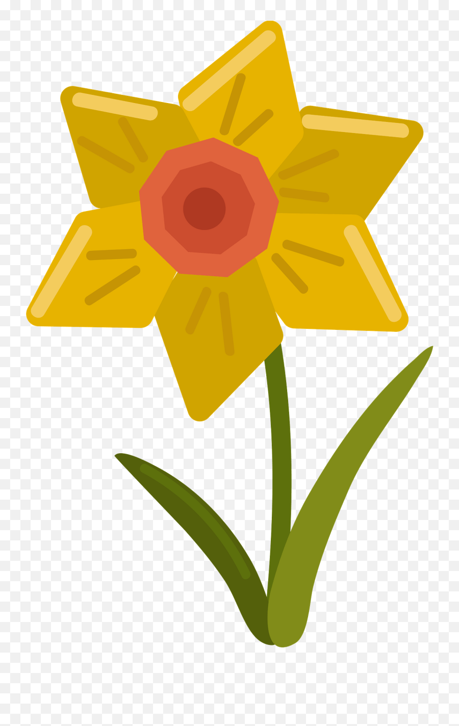 Daffodil Clipart - Sunflowers Emoji,Daffodil Clipart